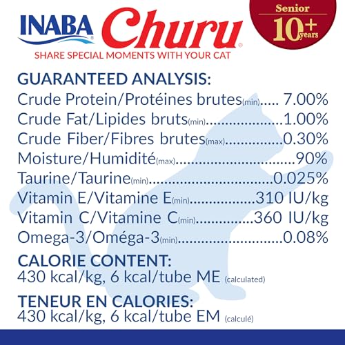 Creamy Lickable Cat Treats, 0.5 Ounces Each, 40 Tubes, Tuna & Chicken Variety A2859