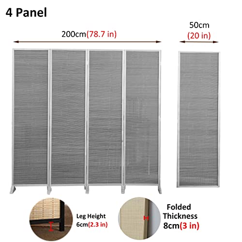 Bamboo Folding Room Divider 3 Panel A785
