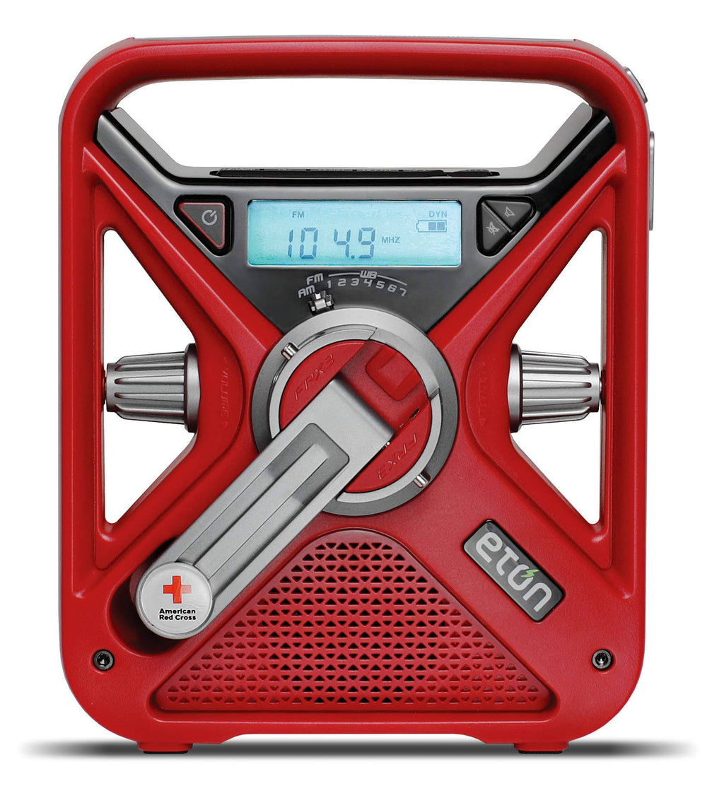 Hand Crank NOAA AM/FM Weather Alert Radio with Smartphone Charger K991862