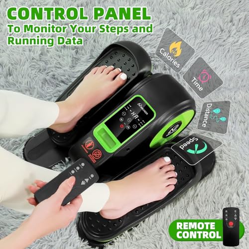 Under Desk Elliptical Machine with 12 Adjustable Speeds B6773
