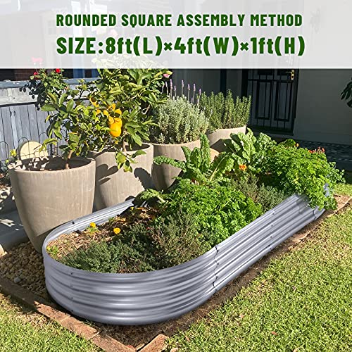 Galvanized Raised Garden Bed Kit U5602