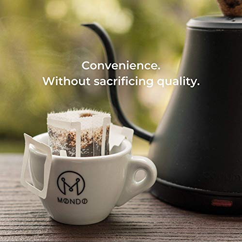 Drip Coffee, 100% Arabica Ground Coffee, Compact, Disposable Coffee Ground Filters, 10-Pack E7901