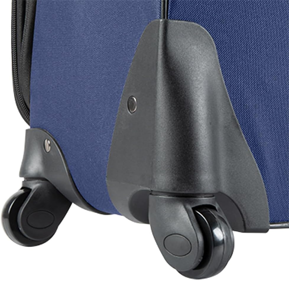 Softside Carry-On Luggage with Wheels, 20 inch, Surf Blue W910