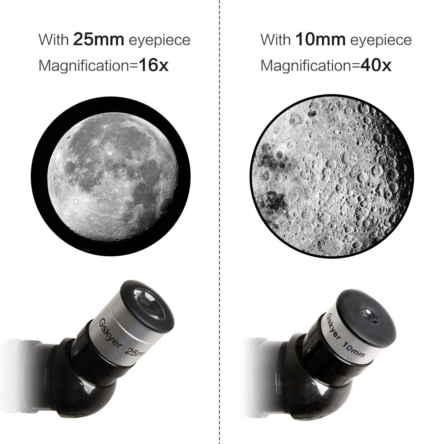 70mm Aperture 400mm AZ Mount Refractor Telescope O352