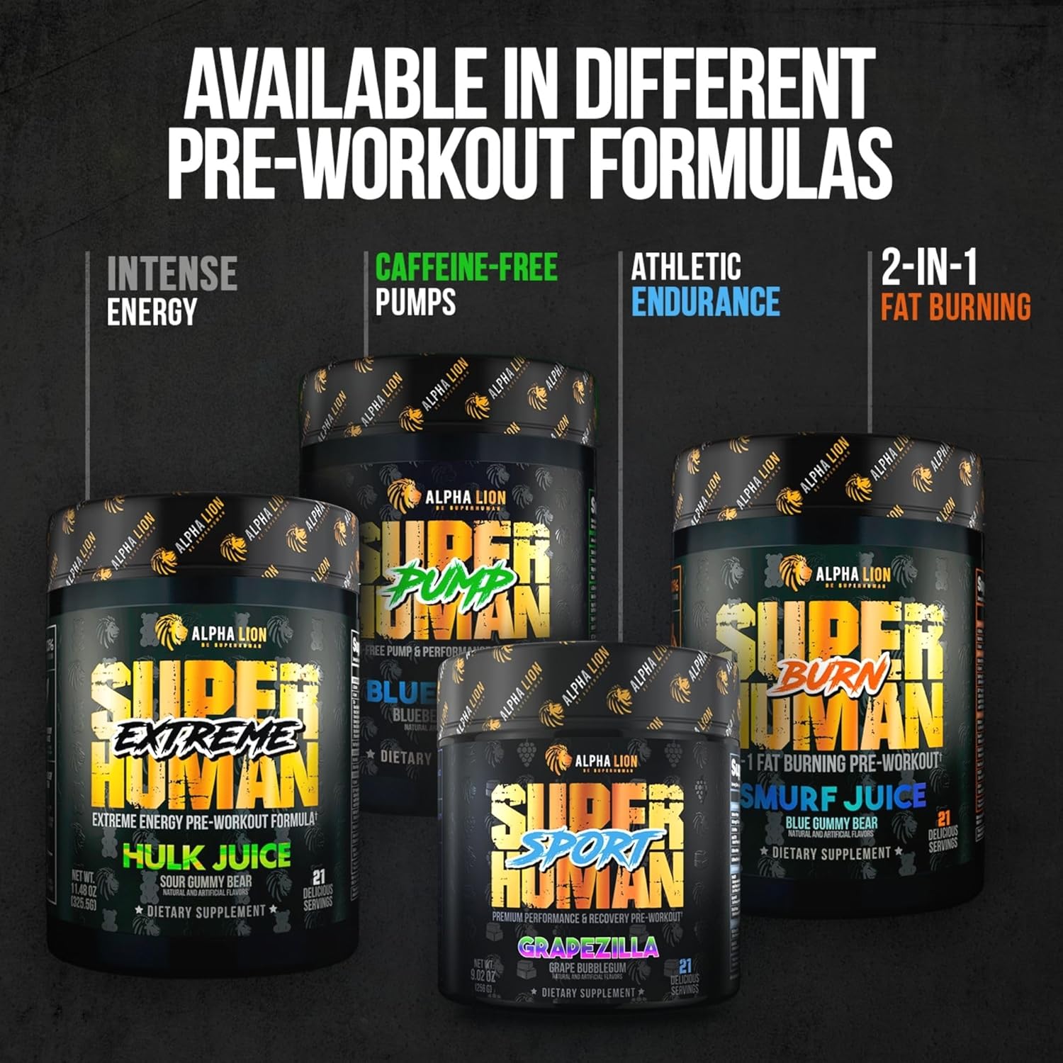 21 Servings Pre Workout Powder D156543