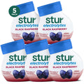 Black Raspberry Electrolyte Water Enhancer, 5 Bottles K6886