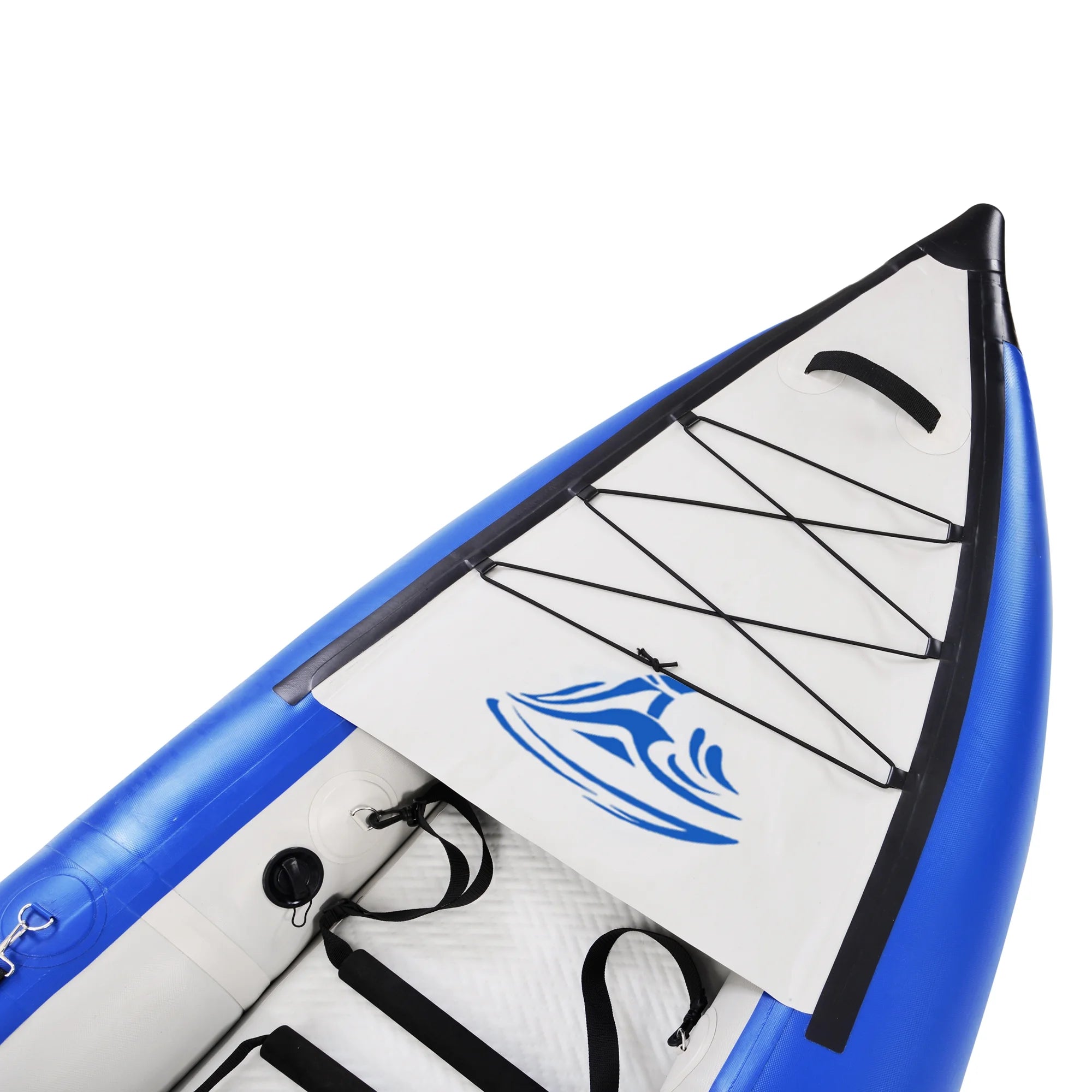 Inflatable Kayak Set with Paddle & Air Pump, Portable Tandem 2 Person Kayak R524