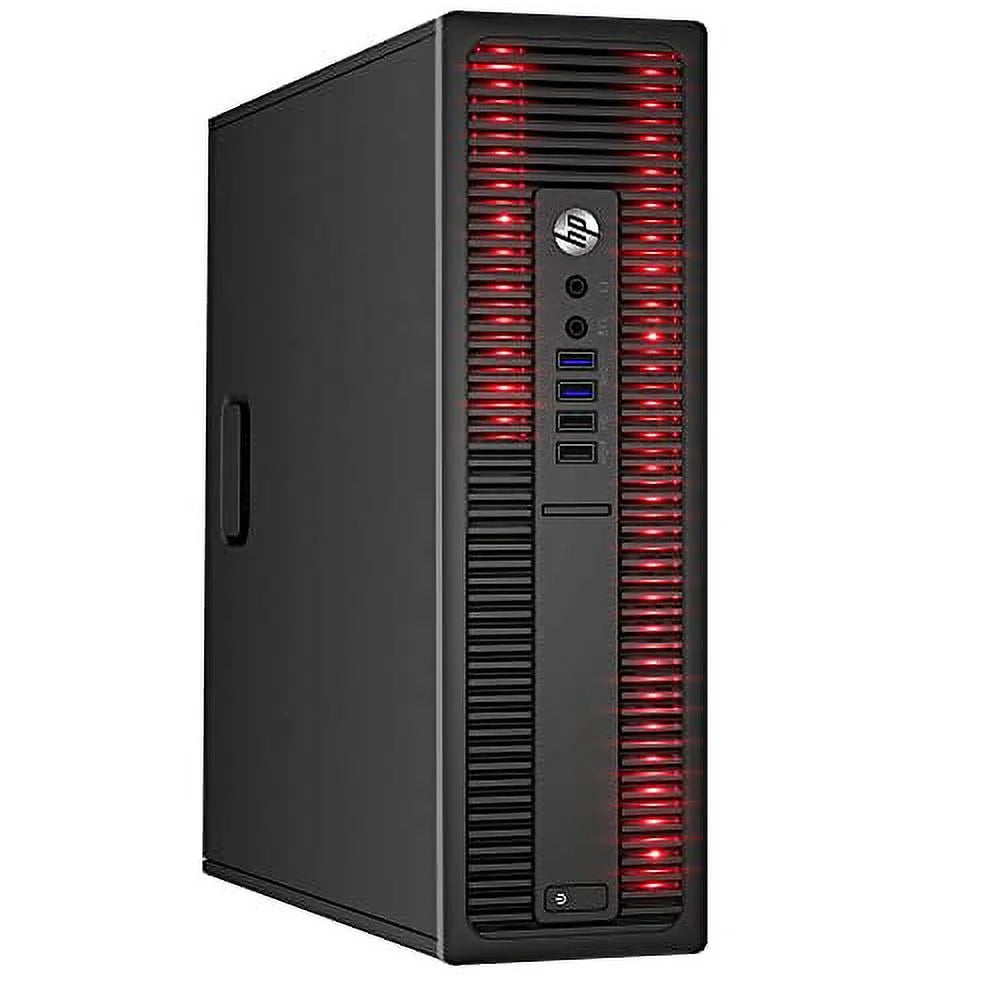 RGB Lights Desktop Computer Intel Core i5 16GB RAM 512GB SSD Win 10 Pro (used) H619450