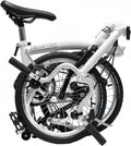 White 3 Speed Folding Bike N40673