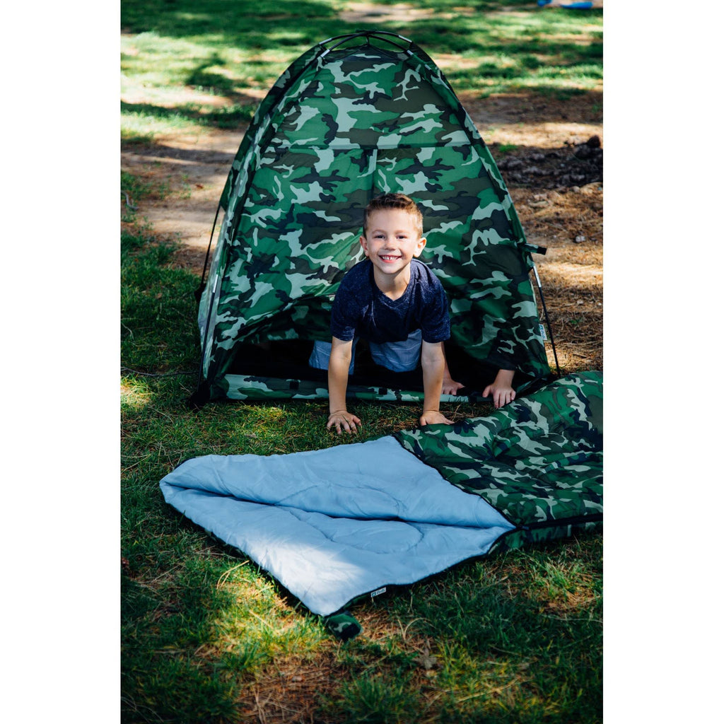 Green Camo Tent Set E579635