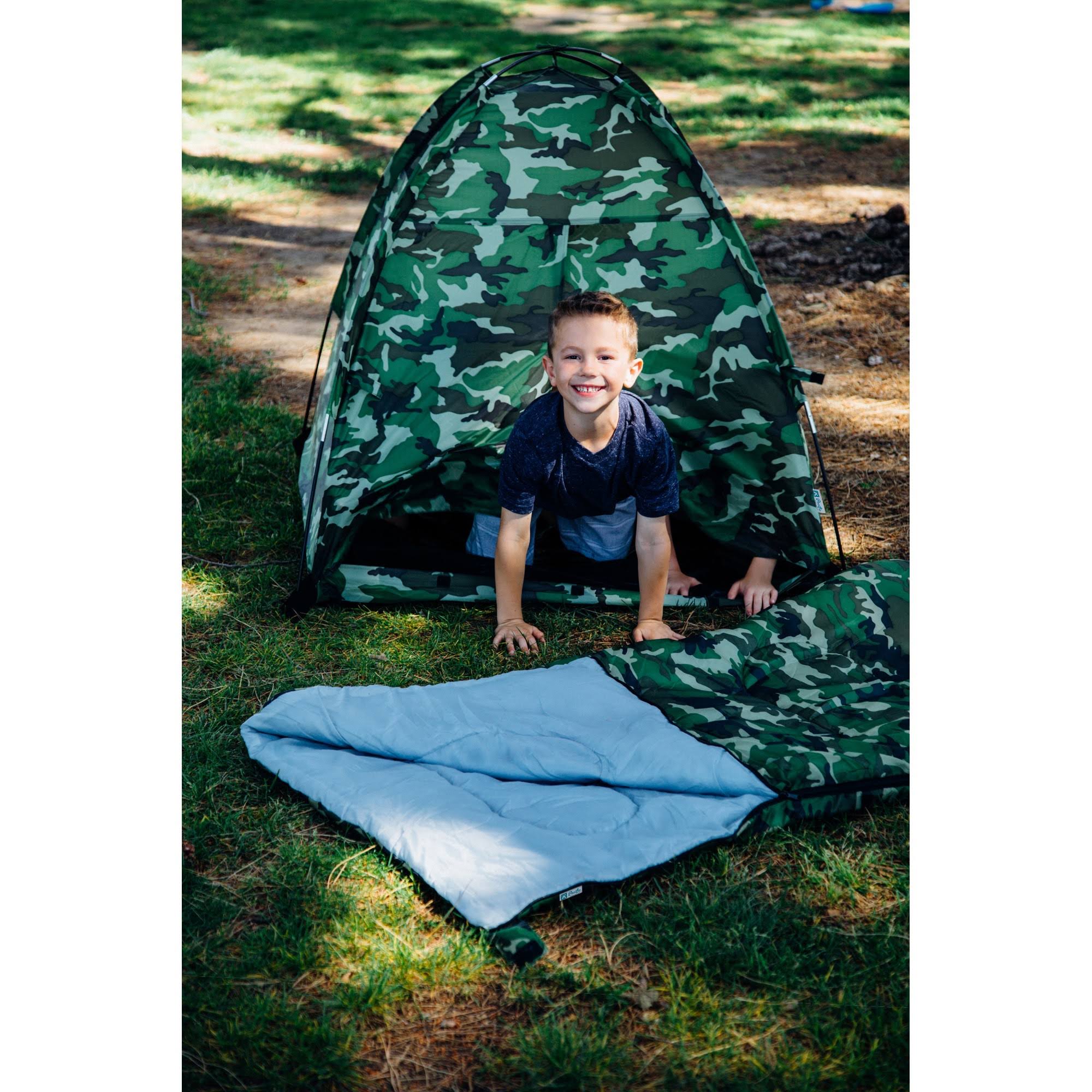 Green Camo Tent Set E579635