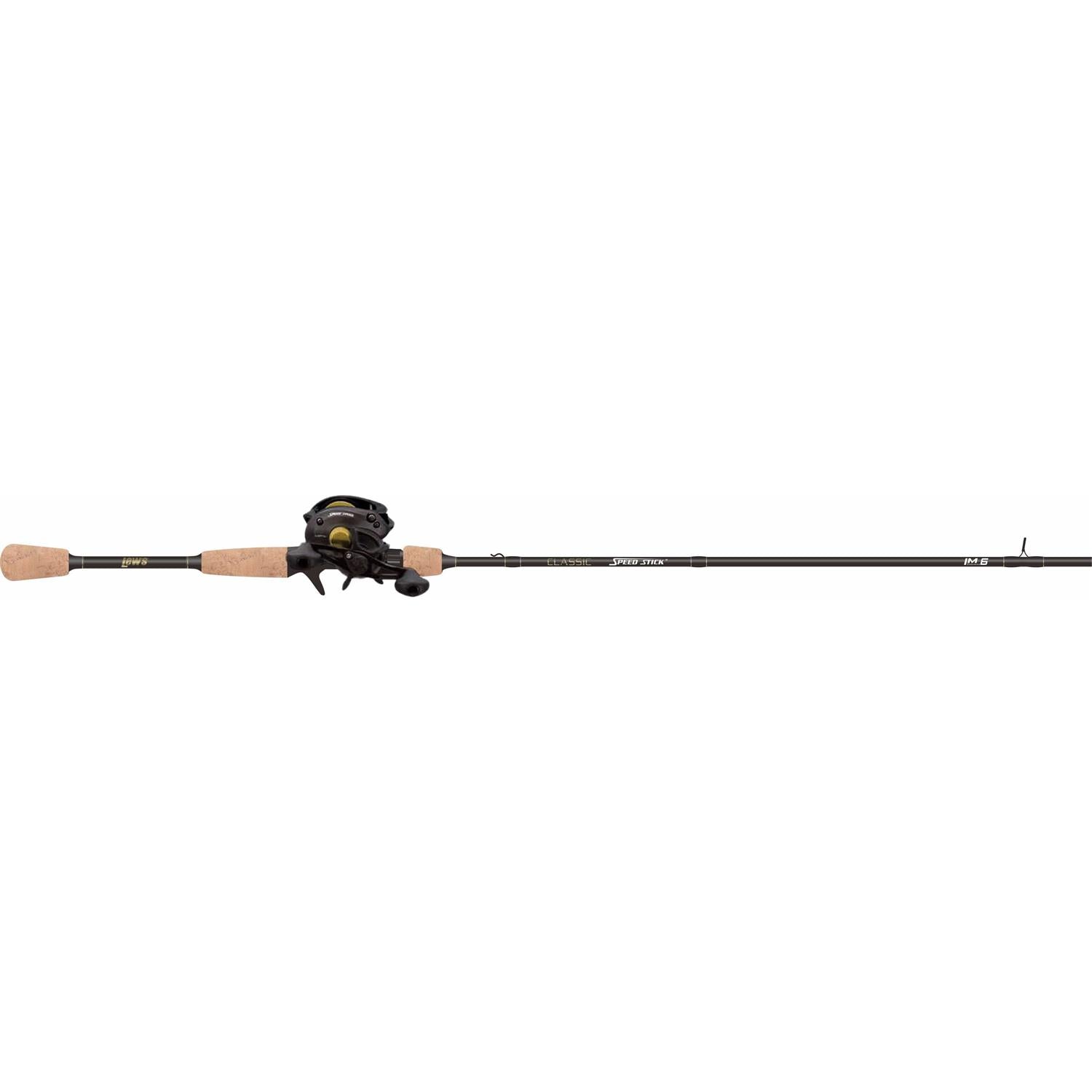 Black Speed Spool Baitcast Reel and Fishing Rod Combo C463002