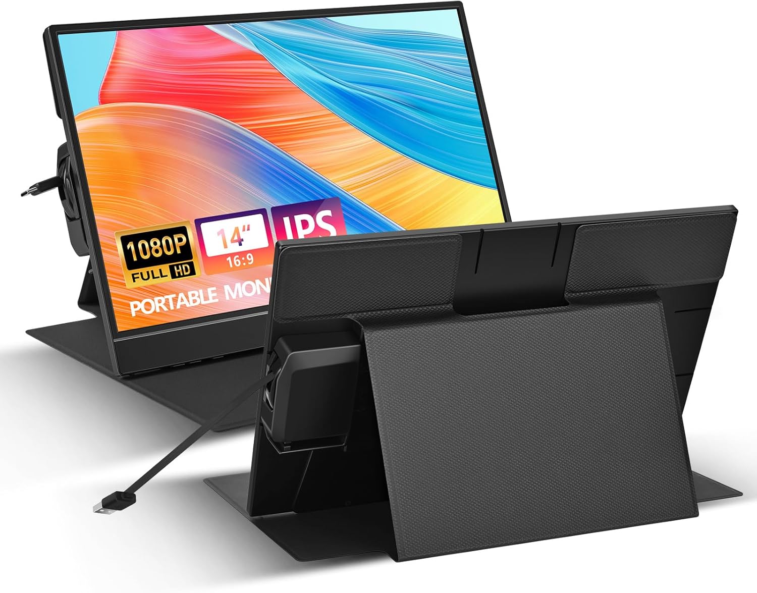 14 Inch 1080P FHD IPS USB C Portable Monitor P663