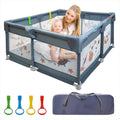 50"x50" Gray Play Yard with Gate S27024