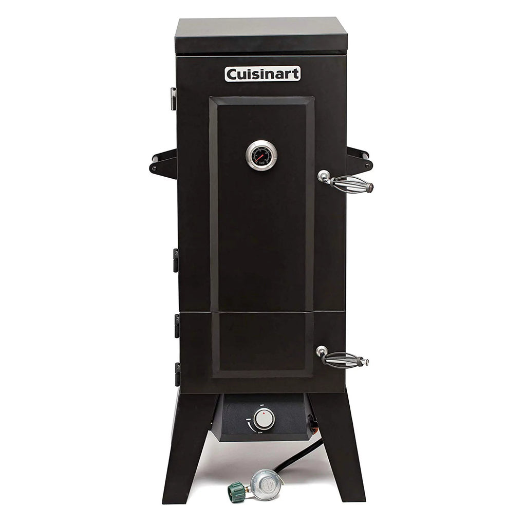 Black 36 Inch Propane Smoker with 4 Racks W135623