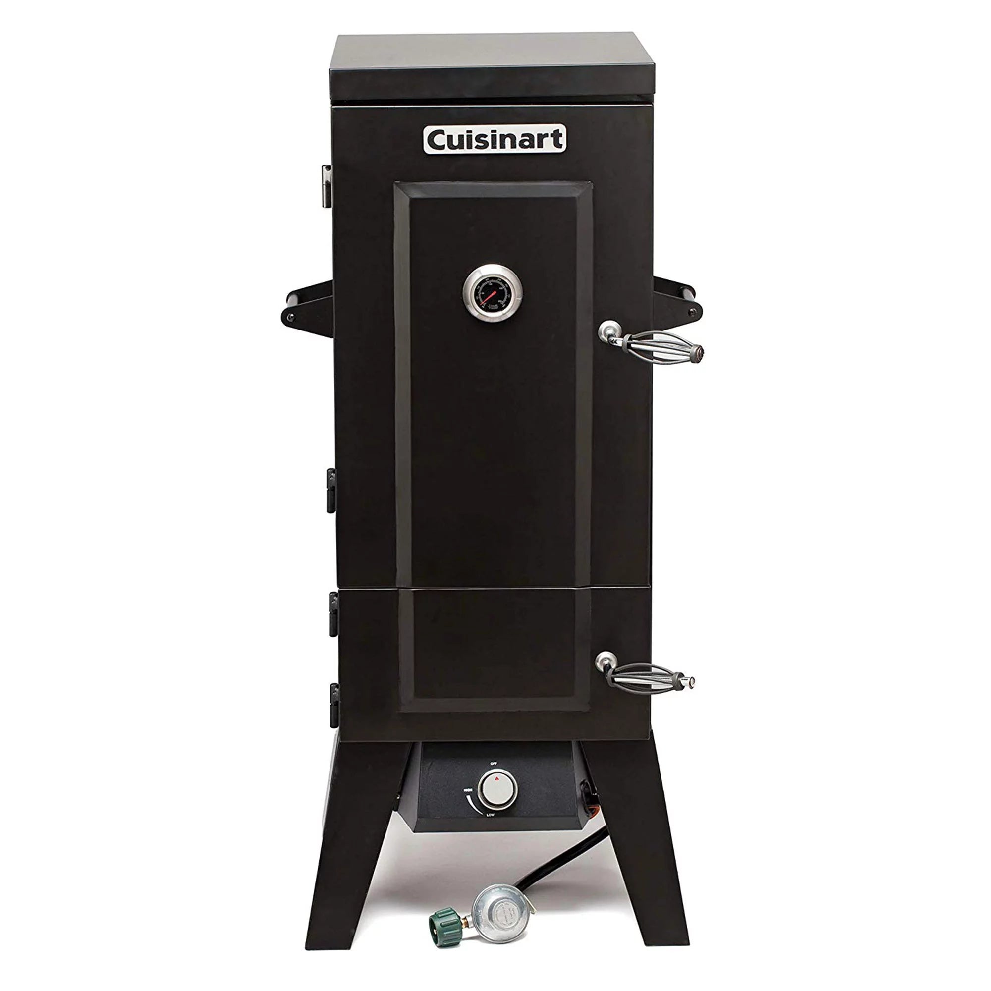 Black 36 Inch Propane Smoker with 4 Racks W135623