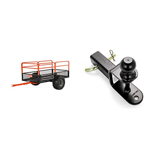 Orange Black Steel Dump Cart X808