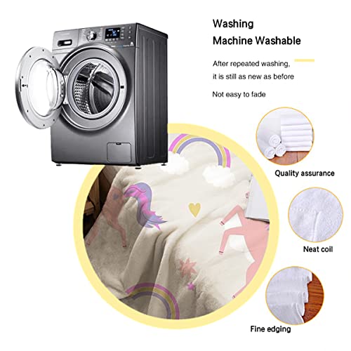 Reversible Fluffy Plush Fleece Blanket 60x80 Inches O5598