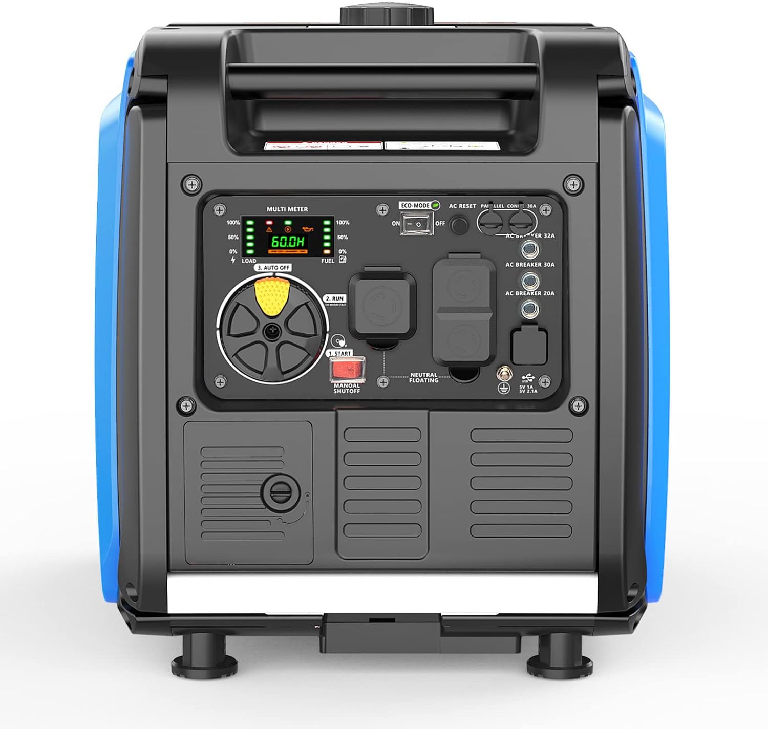 4500-Watt Portable Inverter Generator with Electric Start W94324