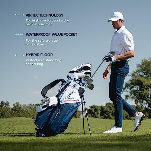 Lightweight Golf Cart Bag with Waterproof Pockets W65782