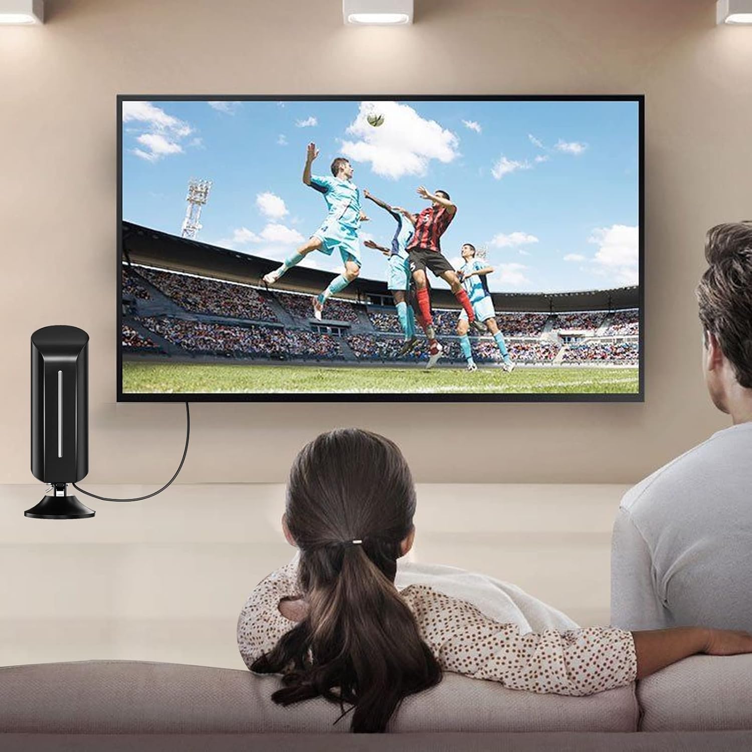 Outdoor HD Digital TV Antenna with 32.8ft Coaxial Cable S387513