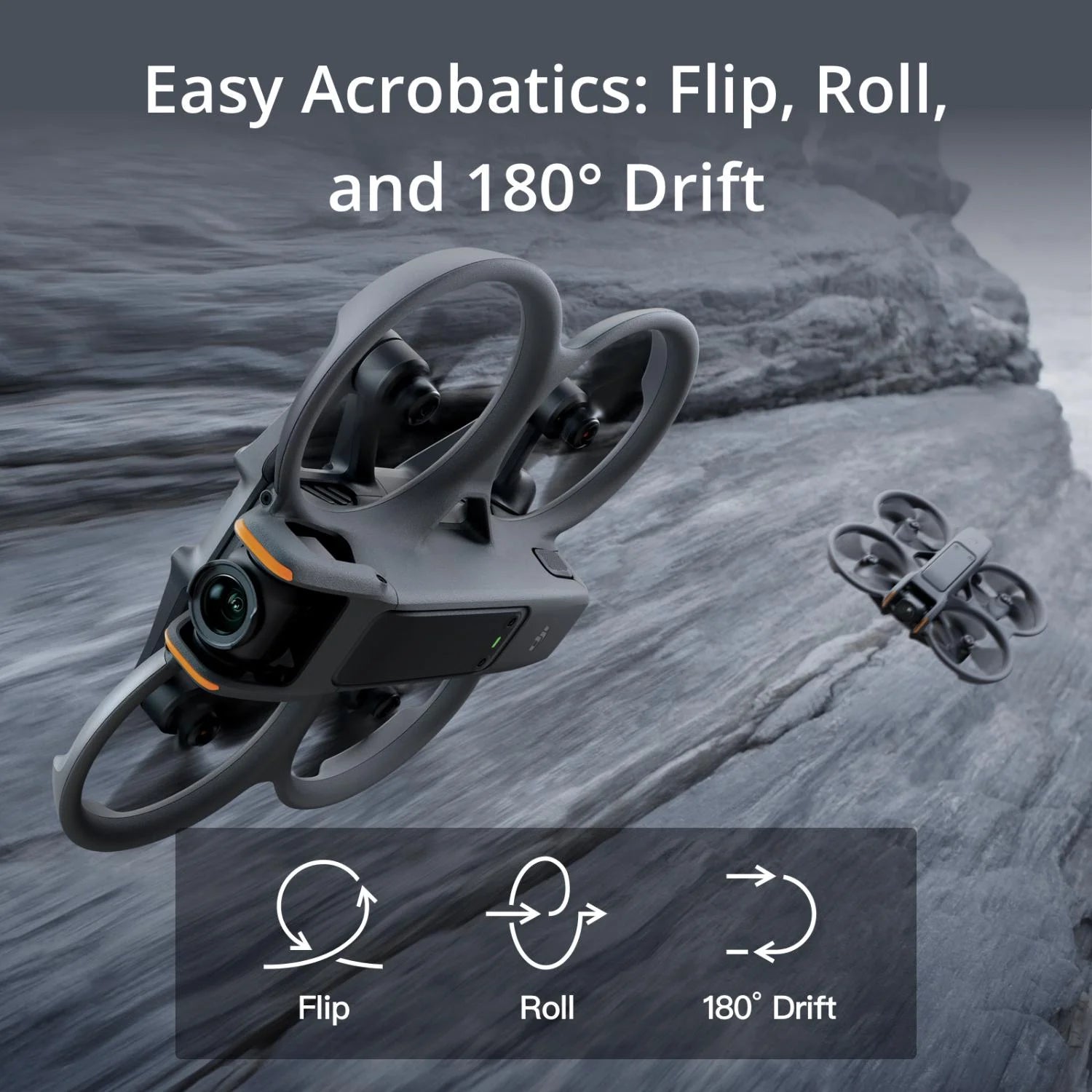 FPV Drone Fly More Combo (3 Batteries) with Camera 4K Includes Goggles 3 and RC Motion 3, Built-in Propeller Guard N384