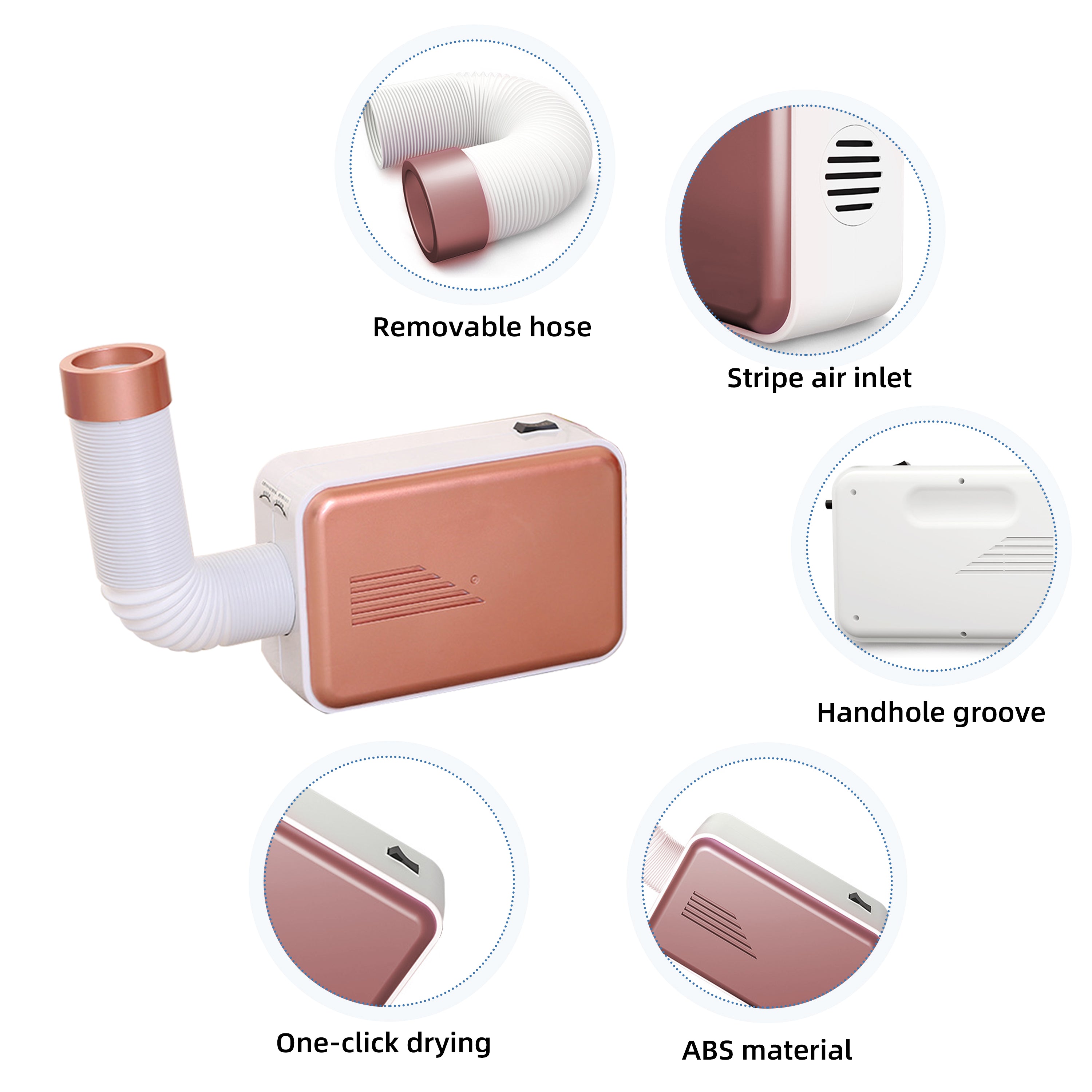 Portable Clothes Dryer 600W Small Dryer Machine M209
