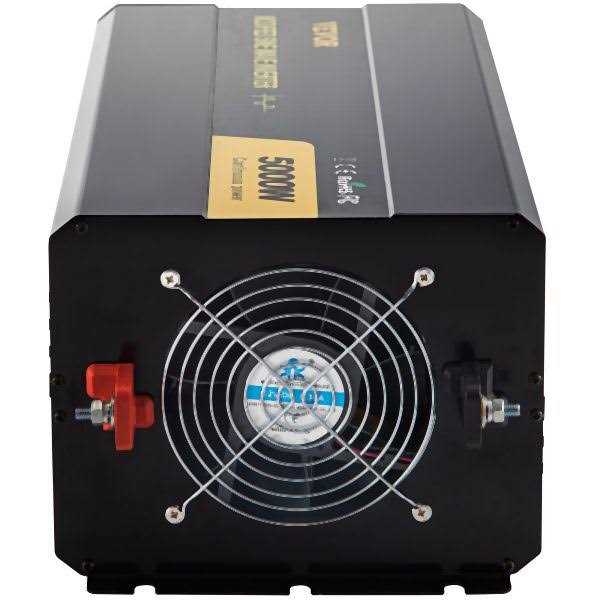 5000W Modified Sine Wave Power Inverter DC 12V to AC 110V with LCD Display G5757