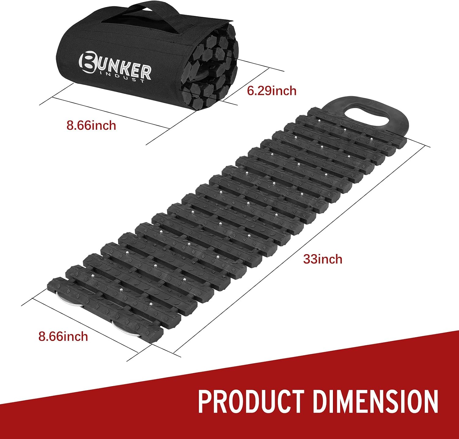 Tire Traction Mats Portable Recovery Tracks 2 Pack L55566