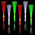 12 Pack Red White Green Fiber Optic Glow Sticks T81288