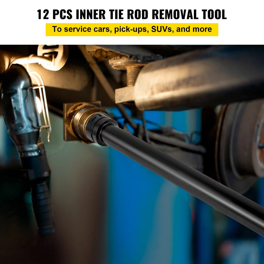 13 Pcs Steel Inner Tie Rod Removal Tool Set E784664