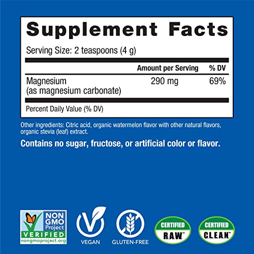 Original Unflavored Magnesium Citrate Supplement Drink Mix Powder, 16 oz E71277