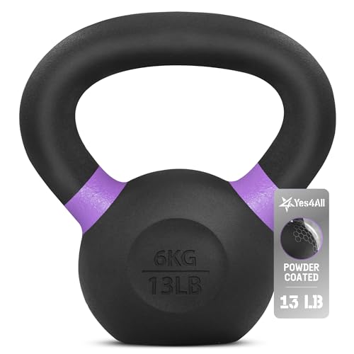 Powder Coated Cast Iron Kettlebell Weight Set G588139