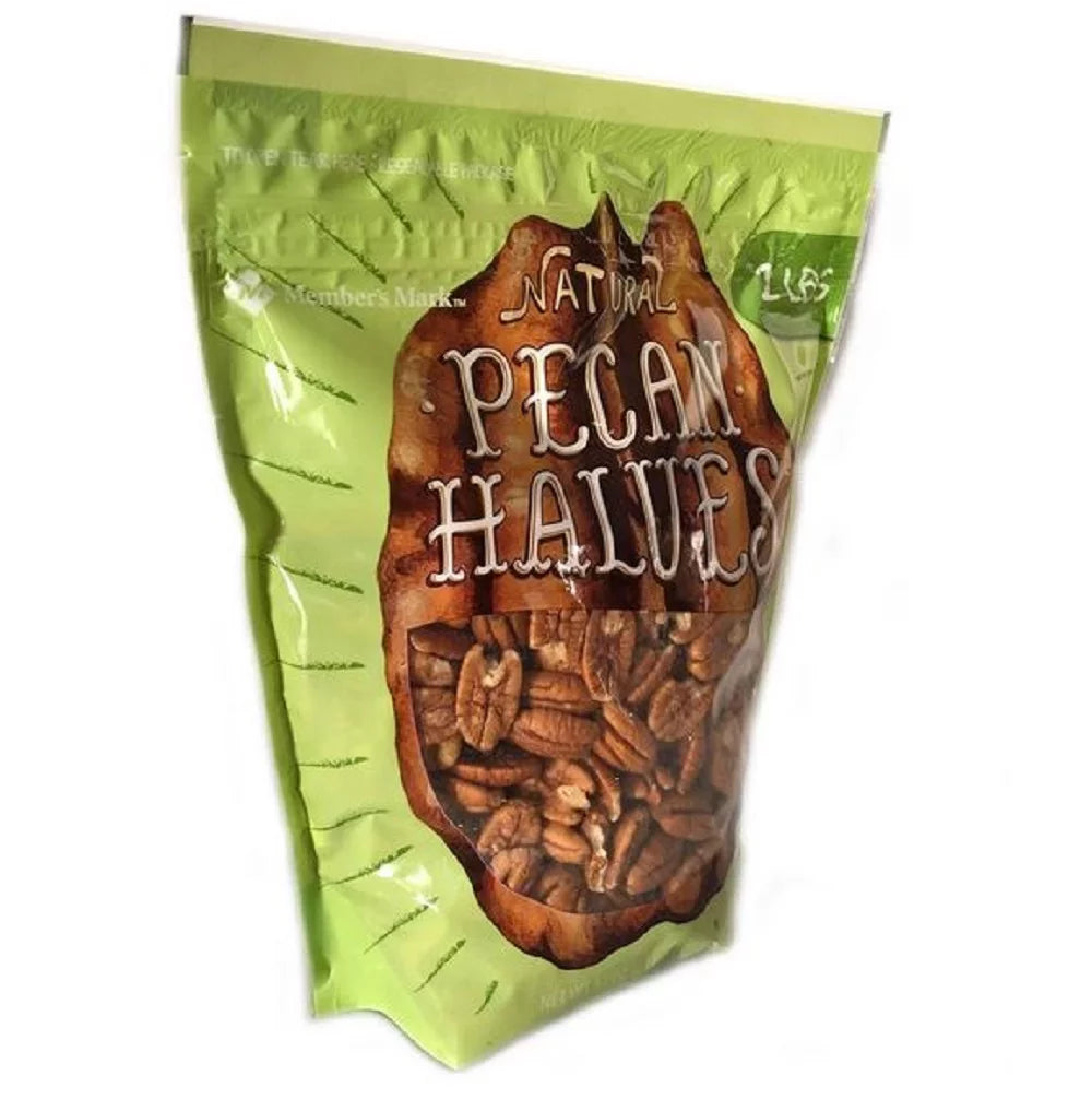2 Pack Natural Pecan Halves (2 lbs.) E463148