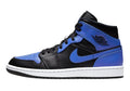 Black Hyper Royal-White Jordan 1 Mid T63434