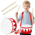 8 Inch Wooden Drum Set with 2 Drumsticks K2765