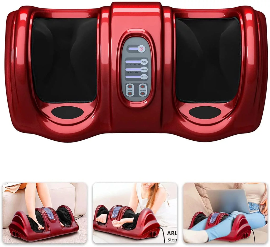 Electric Foot Massager with Remote and 3 Massage Modes H60978