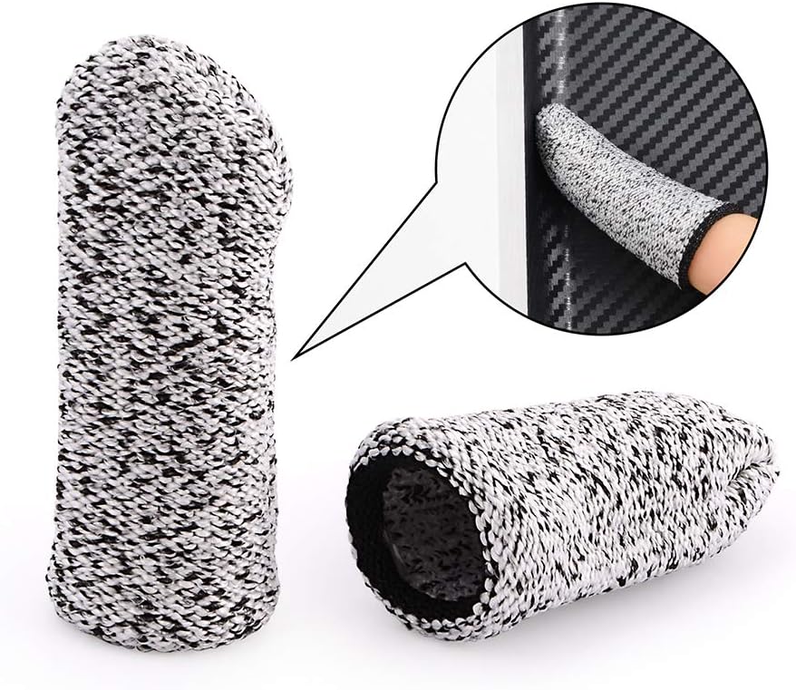 Vinyl Wraps Applicator Tool Kit with Felt Squeegees, Plastic Scraper, Wrap Knife and Blades, Magnetic Holders, Cleaning Cloth, Gloves and Finger Sleeve A8043