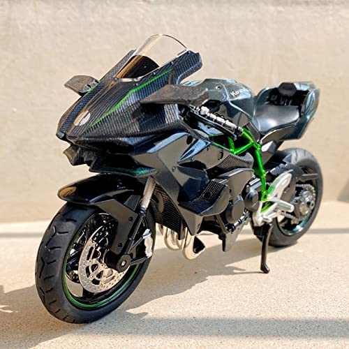 Black DieCast Motorcycle Model W265
