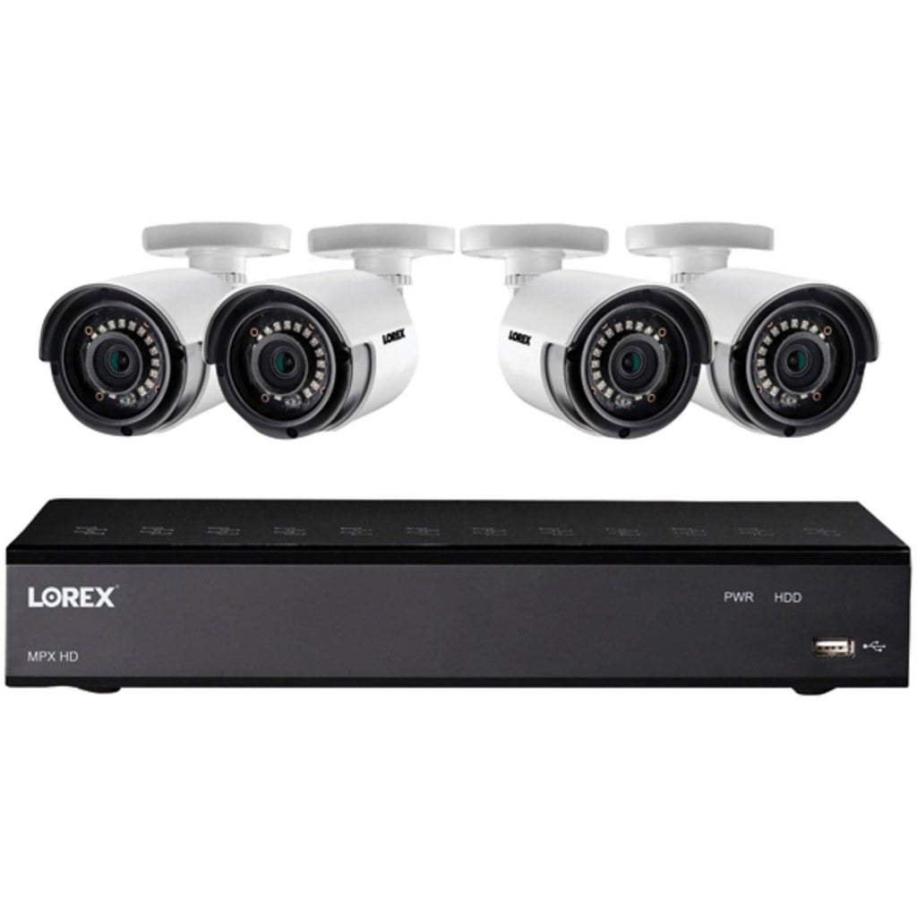 HD Security Camera System with DVR and Four 1080p Bullet Cameras T9537