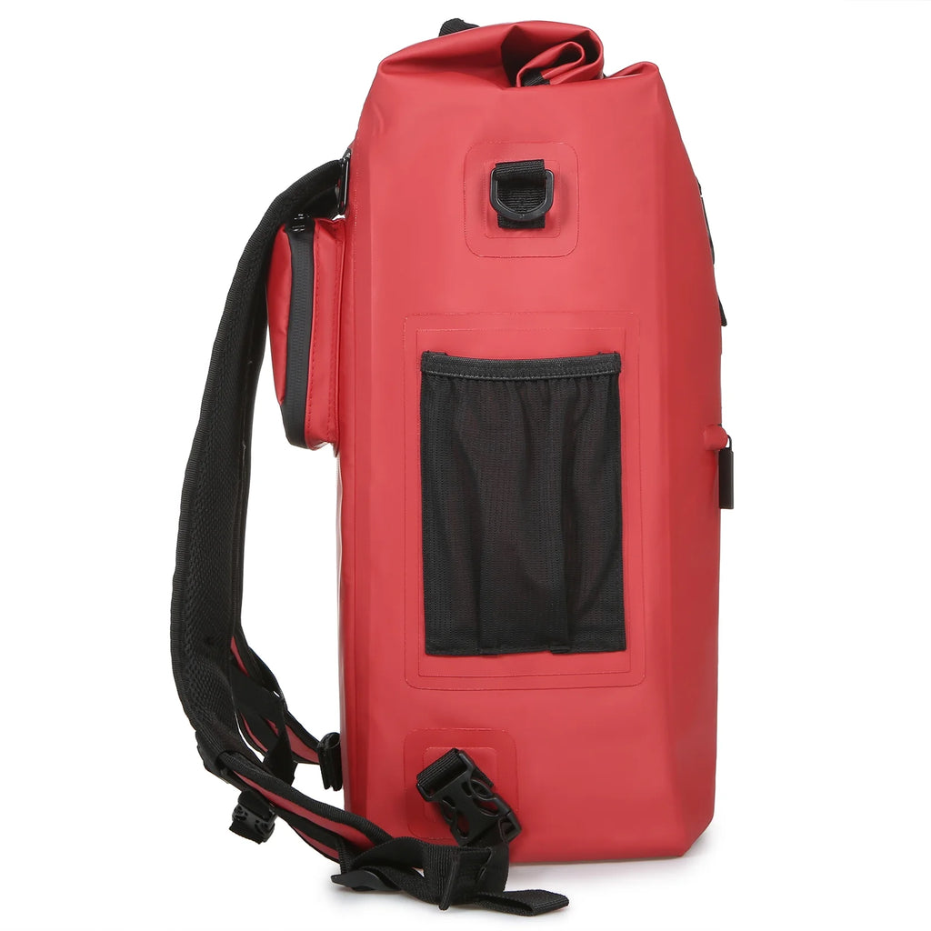 3-in-1 Waterproof Bike Pannier Rear Rack Bag with Laptop Compartment N563