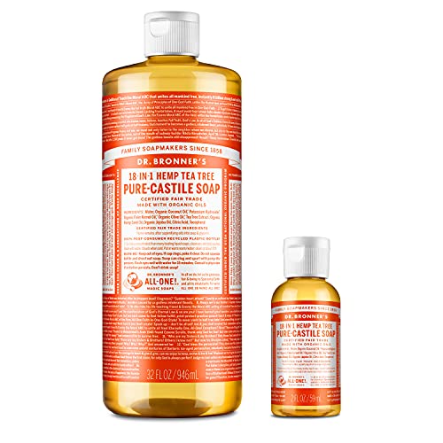 32 oz and 2 oz Pure-Castile Liquid Soap Bundle J5248