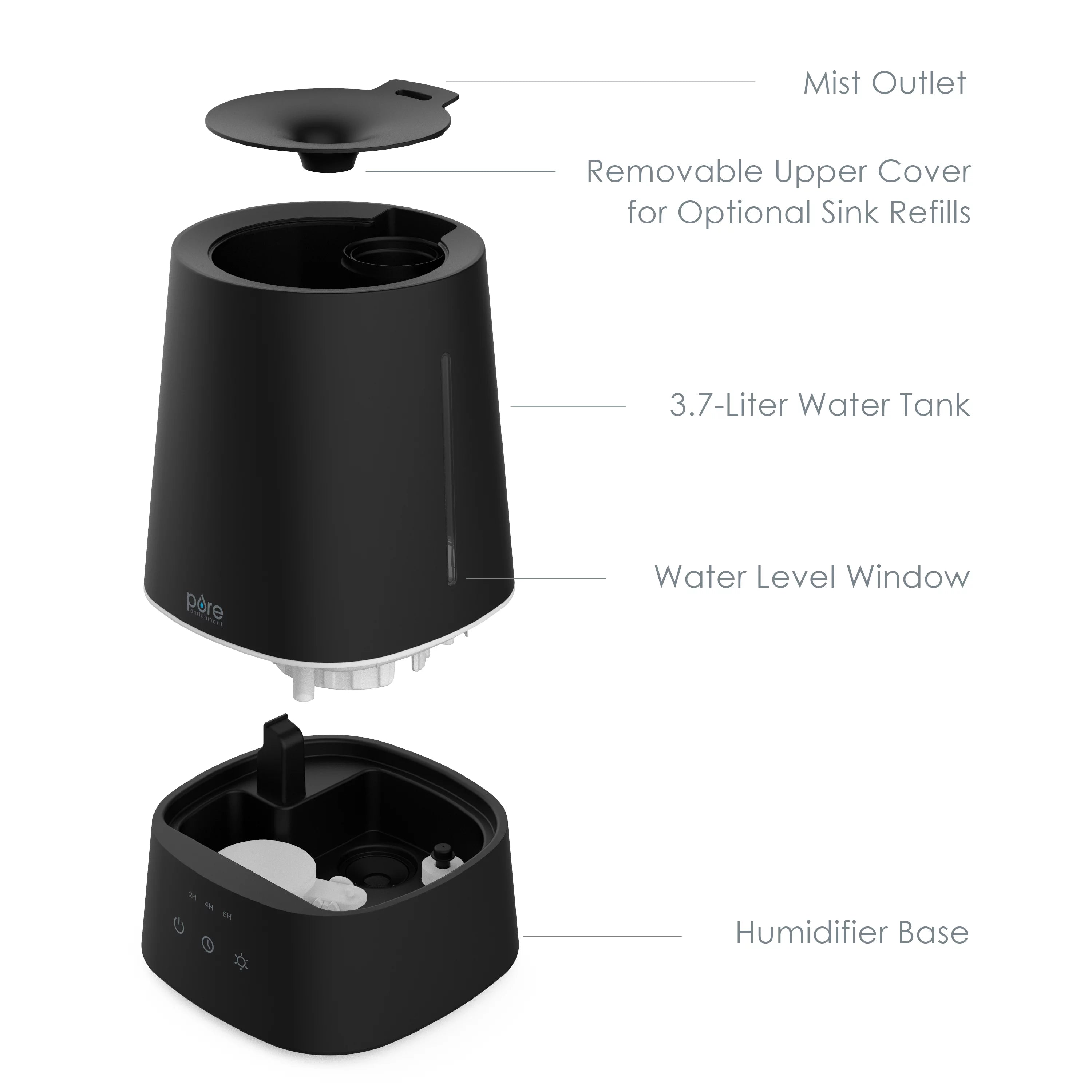 3.7 L Ultrasonic Cool Mist Humidifier C5710