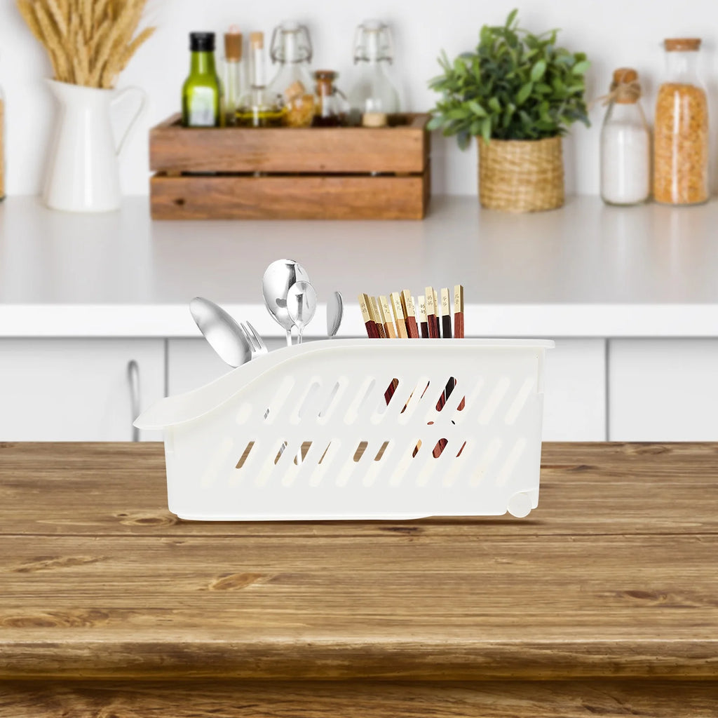 White Storage Basket Toy Bins T356966