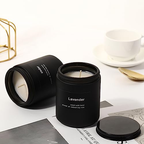 7 oz Scented Soy Candle in Black Jar V19588
