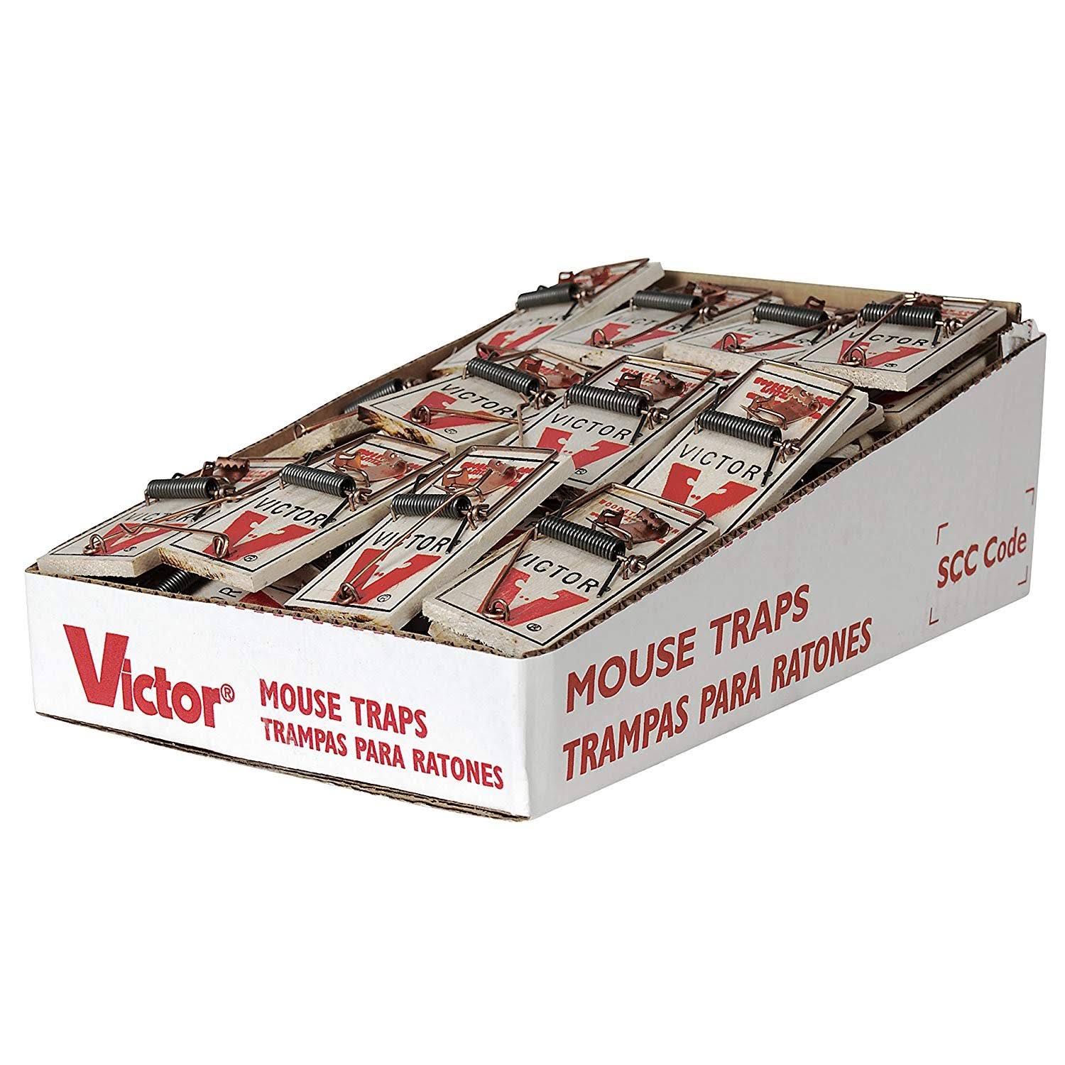 Metal Pedal Mouse Trap (Pack of 72) M7978