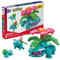Bulbasaur Evolution Set with 622 Pieces, 3 Poseable Characters F473