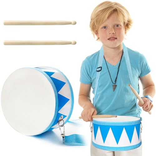 8 Inch Wooden Drum Set with 2 Drumsticks K2765