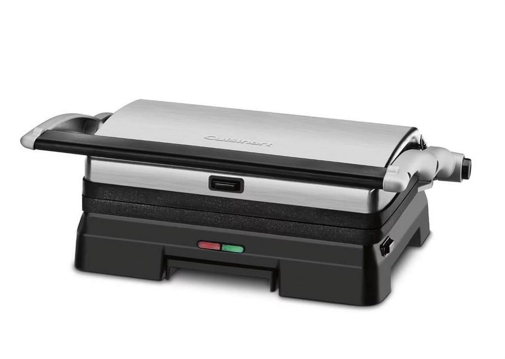 Electric Griddler Grill and Panini Press with Dishwasher Safe Plates E876