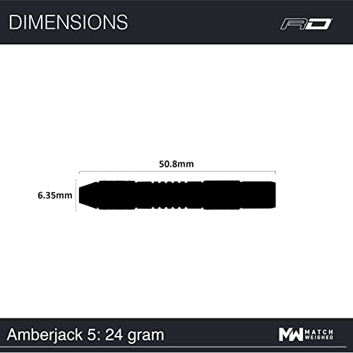 Amberjack Series Darts Set with Flights and Shafts X85715
